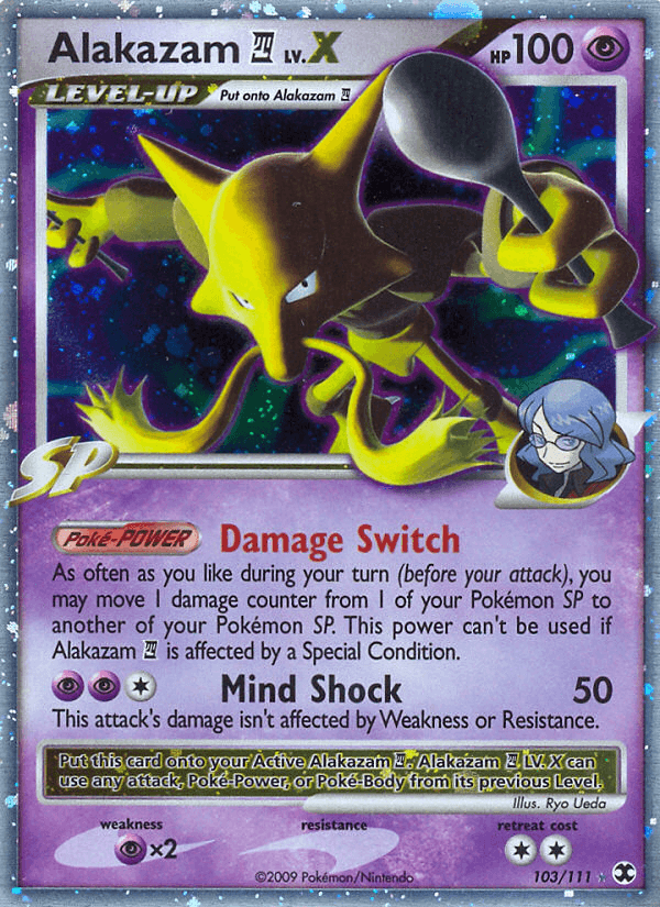 Alakazam E4 Lv.X