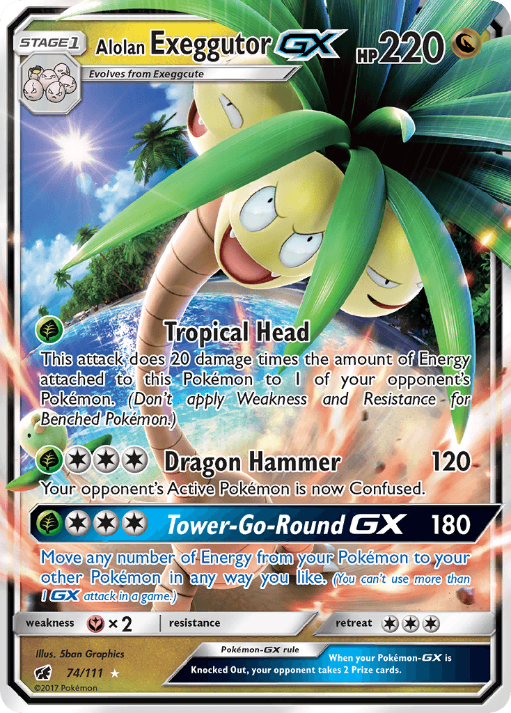 Alolan Exeggutor GX