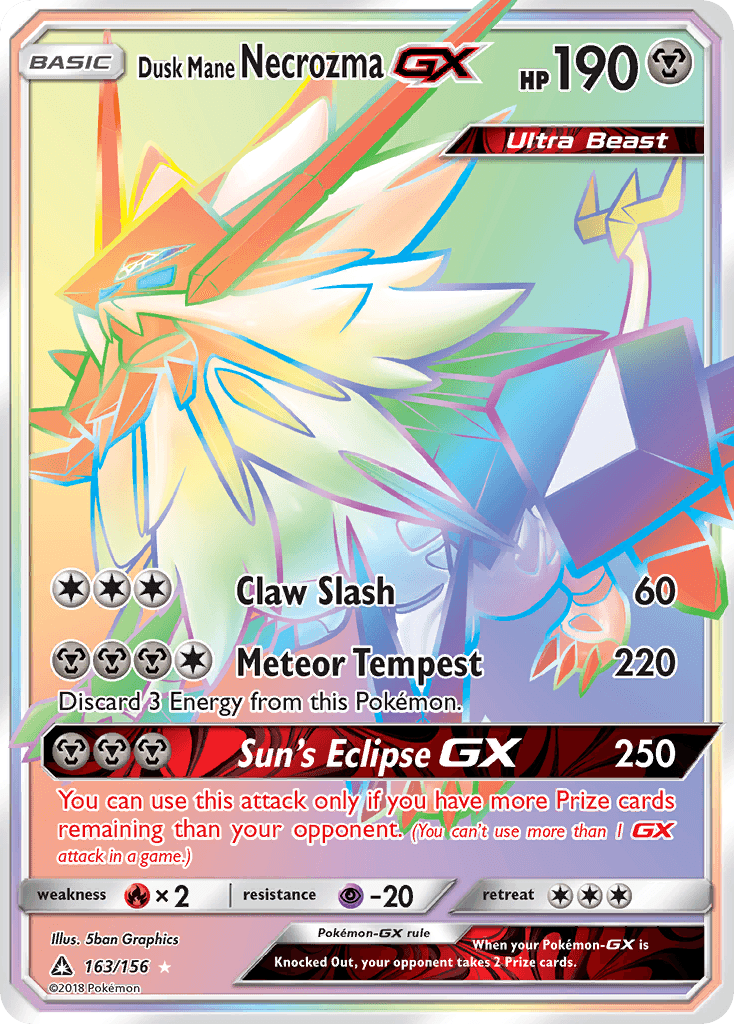Dusk Mane Necrozma GX