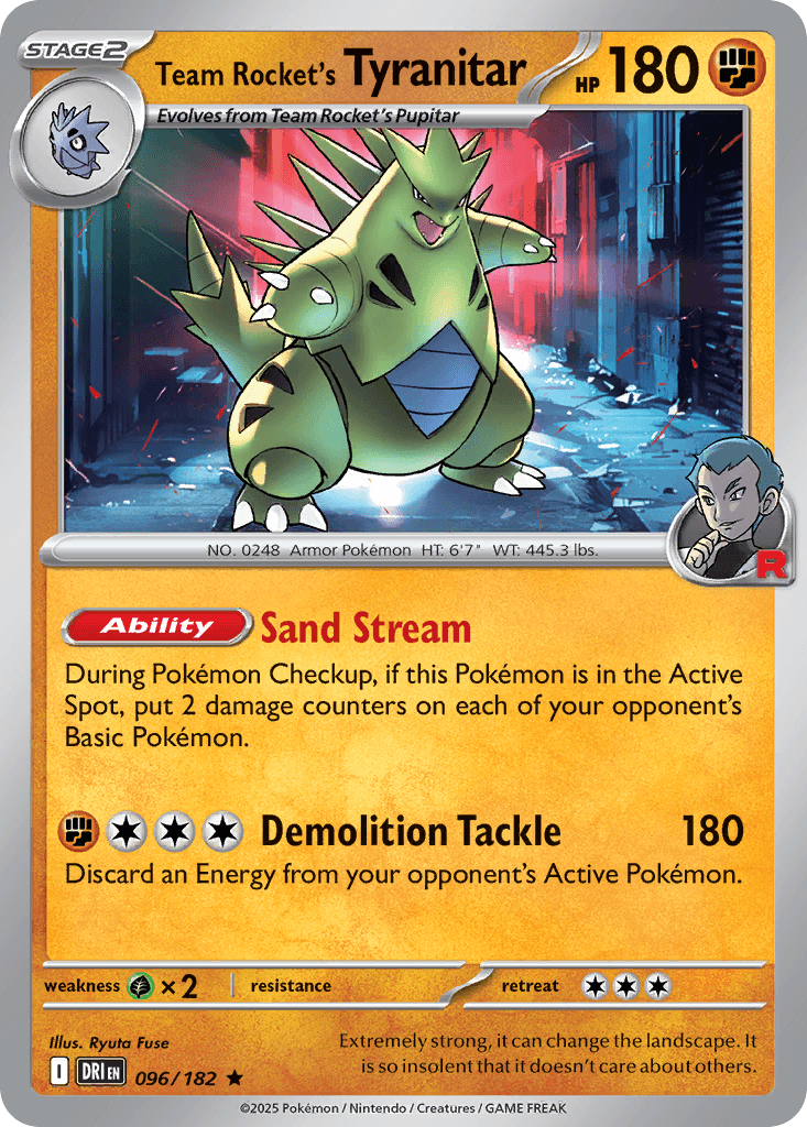 Team Rocket's Tyranitar