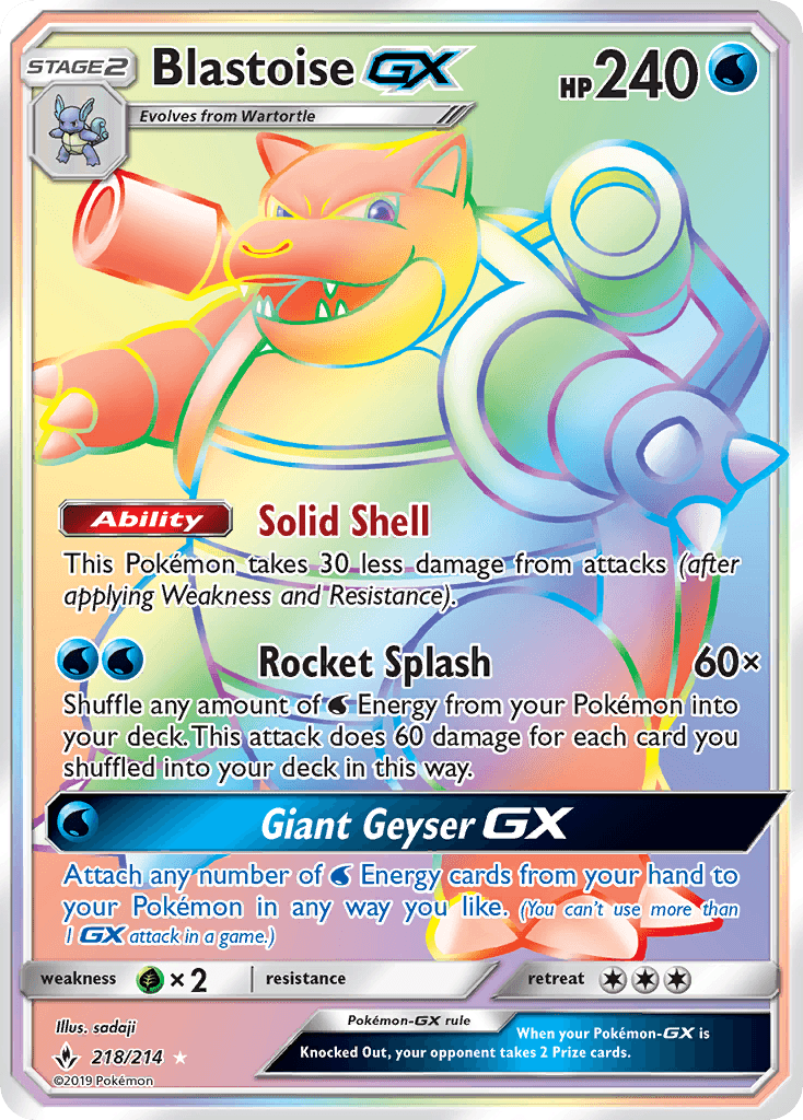 Blastoise GX