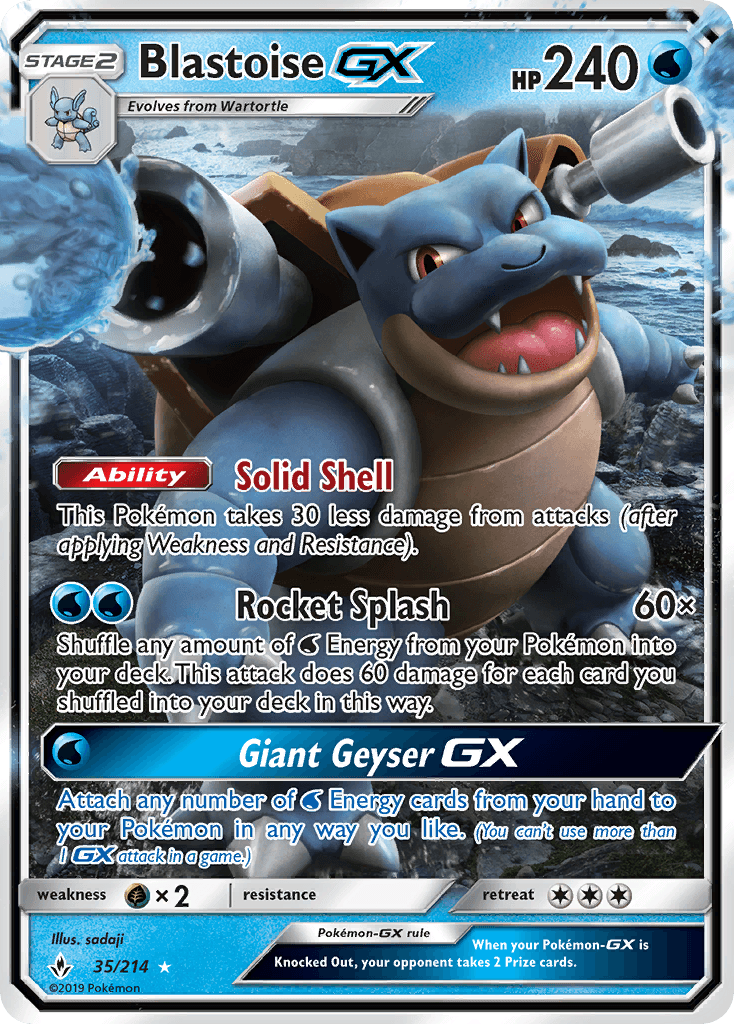 Blastoise GX